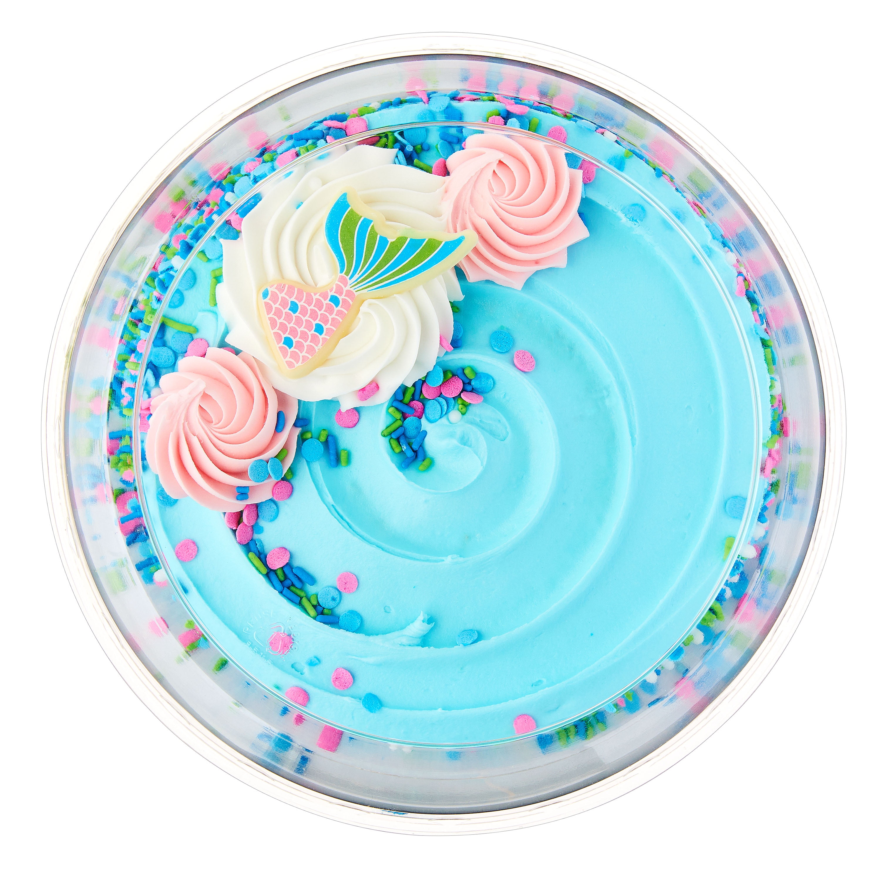 Freshness Guaranteed 7-Inch Color Blast Mermaid Marble Cake, 33 oz (Refrigerated)