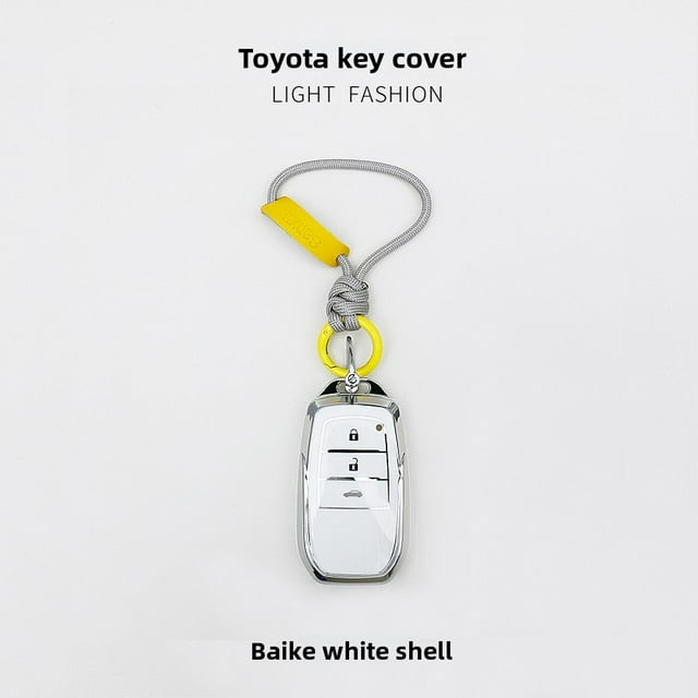 Car Key Fob Cover Case Protector For 2024 Toyota RAV4 Key Fob Cover Highlander Frontlander Venza Key Case