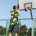 thumbnail image 5 of Sikiie St Patrick's Day10 Basketball Jersey Reversible Men's Mesh Athletic Sports Shirts Training Practice S-4XLLarge, 5 of 6