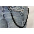 thumbnail image 2 of Black Chunky Metal Thick Wallet Chain Link KeyChain Biker Rocker, 2 of 10