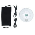 thumbnail image 2 of Portable CD Player, BT Home CD Music Player, Anti Skip Rechargeable CD Player with Speaker and Built in Microphone, Support Recording to USB, for Car Home Travel, 2 of 7