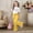 F-962Yellow, variant on ZHOGXU Big Kids Girls Outfit Bow Letter Printed Short Sleeve Round Neck Top And Flare Leg Pants Two Piece Comfortable Fashion Sets For Daily Wear Black 10-11 Years