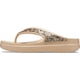 thumbnail image 1 of Sandalias Cuña Sloane para Mujer Crocs Dorado Brillante Talle 8, 1 of 2