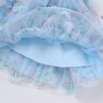 thumbnail image 6 of IDOPIP Toddler Baby Girl Butterfly Dress Butterflies Embroidery Formal Wedding Party Princess Dresses, 6 of 7