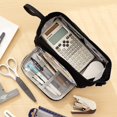 thumbnail image 4 of Estuche para lápices de gran capacidad, bolsa de mano para lápices, bolsa para cosméticos, portátil, regalo para oficina, escuela, adolescentes, niñas, niños, hombres, mujeres y adultos, 4 of 5