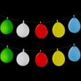thumbnail image 3 of Northlight LED Inflatable Balloon Patio Light Set - Multi-Color - 10' Clear Wire - 10ct, 3 of 6