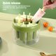 thumbnail image 5 of Molde De Polo De Hielo Caja de hielo de plástico a prueba de polvo para hacer helados DIY accesorios de cocina (verde) Likrtyny Libre de BPA, 5 of 8
