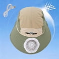 thumbnail image 2 of ZToonmas Kids' Daniel Bucket Hat with Fan USB Rechargeable Cooling Sun Hat UPF50+ Wide Brim Outdoor Protection Cap, 2 of 5
