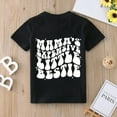 thumbnail image 3 of Quealent Toddler Girl Outfits 2024 Summer Clothes Short Sleeve T Shirt Girls Summer Clothes Black,3-4 Years, 3 of 5