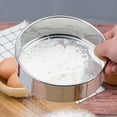 thumbnail image 1 of Flour Sieve, Multifunctional Mesh Strainer, 21cm / 8.3in For Bakery And Home Use, 1 of 8