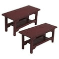 thumbnail image 1 of Phenofice 2 Pcs Ensemble de Mini Meubles Simple en Bois pour Décoration de Chambre, 1 of 5