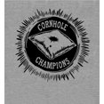 thumbnail image 4 of Cornhole Champions Adult Heather Gray Crew Neck Short Sleeve Tee-Medium, 4 of 4