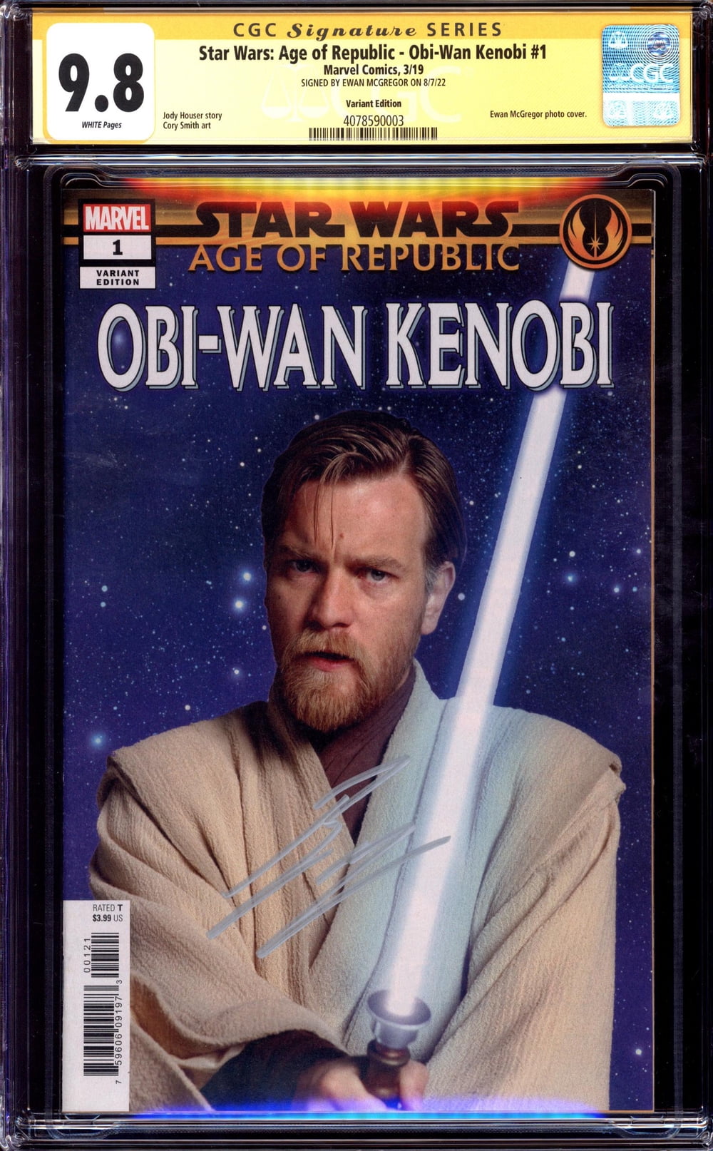 Cover of Star Wars: Age of Republic - Obi-Wan Kenobi #1