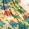 thumbnail image 3 of Colorful Dinosaurs Palm Trees Pattern Blanket,Comfortable Soft Lamb Wool Throw Blanket,All Season,Warm Lightweight Blankets for Sofa Bed Couch Living Room Chair,30"x40", 3 of 4