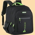 thumbnail image 2 of JUNWELL Outbound Work Luggage Backpack Male Large Capacity Business Travel High-Grade Travel Backpack Large Rucksack Sprayground Laptop School Backpack Book Bag College Bag Summer Carry O, 2 of 7
