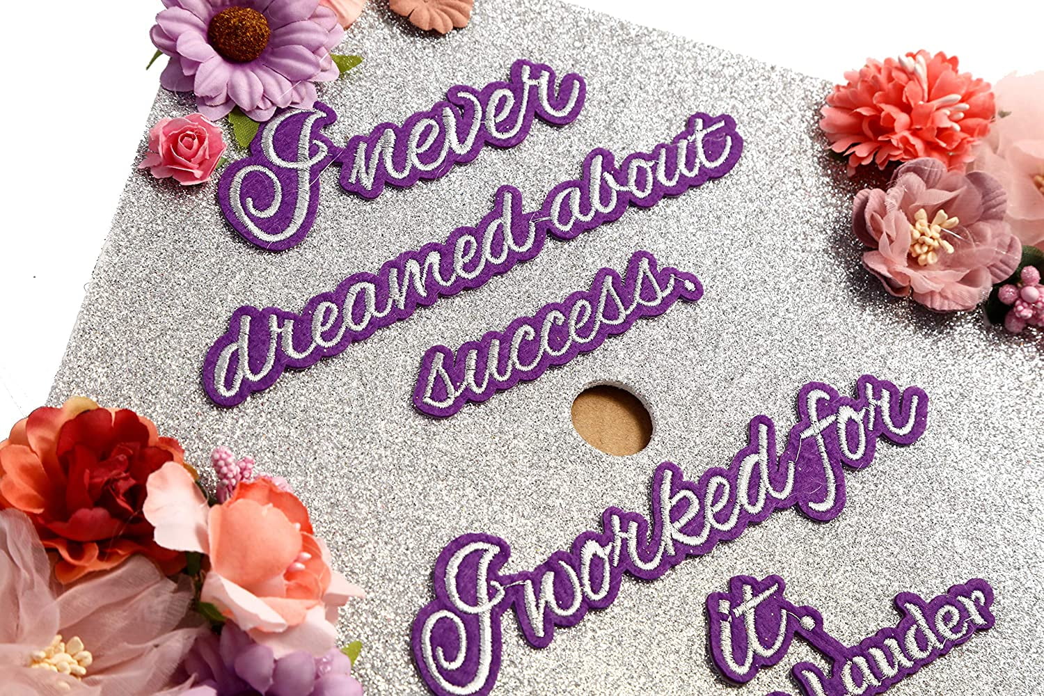 Handmade Graduation Cap Topper, Graduation Cap Decorations, I Never Dreamed About Success