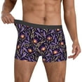 thumbnail image 2 of Kdxio Men's Boxer Briefs with Lavender Flowers Print - Comfortable and Breathable Underwear for Everyday Wear, 2 of 7