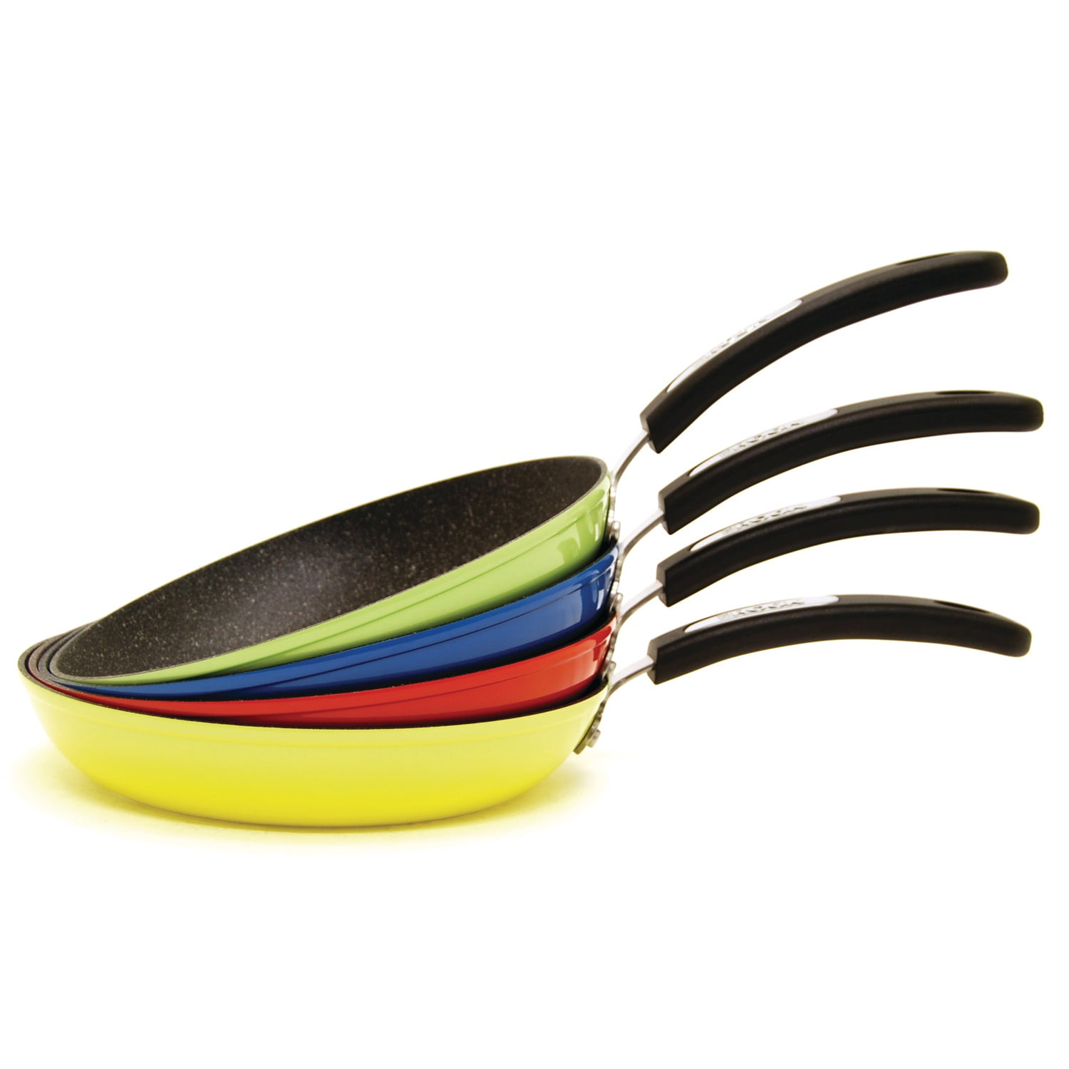 Starfrit The Rock Classic 9.5" Non-Stick Fry Pan, Durable Forged Aluminum, Oven Safe, PFOA Free, Easy to Clean, Blue