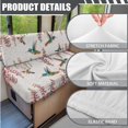 thumbnail image 4 of SCRAWLGOD Hummingbird Flower Print RV Dinette Cushions Covers Washable 2 Piece Set Camper Car Dinette Cushion Slipcover Stretch Breathable RV Couch Cover for Camper Car Bench Seats, 4 of 8