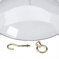 thumbnail image 3 of 2PCS Anti-Squirrel Bird Feeders Protective Cover,Dome Protective Dome,Rain Protective Cover for Hanging Bird Feeders,A, 3 of 6