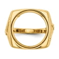 thumbnail image 5 of 14K Yellow Gold 0.01AE Polished Coin Ring Size 10, 5 of 7