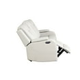 thumbnail image 3 of Bluetooth Speaker & Wireless Charging / Recline in Faux Leather Loveseat, 3 of 5