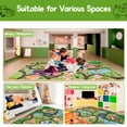 thumbnail image 3 of Nefoso Kids Play Rug, Car Road Kids Play Mat 3ft x 5ft Area Rug for Indoor, Age Group 3+, 3 of 8