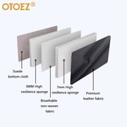 OTOEZ Car Seat Covers Full Set Leather Front and Rear Bench Backrest Seat Cover Set Universal Fit for Auto Sedan SUV Truck