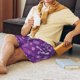 thumbnail image 5 of Fotbe Purple Snowflakes Pantalones Cortos de Pijama para Hombre, Ropa de Dormir, Pantalones de Pijama Cortos para Hombre-Large, 5 of 6