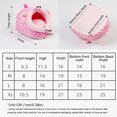 thumbnail image 4 of tredstone PP Coton Petit Animal de Compagnie Couchage Mignon Animal Forme Automne Hiver Doux Humiditéproof Peluche Doux Rond Maison Salon Type de Nid 2 M, 4 of 8
