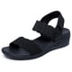 thumbnail image 1 of Sandalia Skechers Arya-on The Rise para mujer, color negro, talla 9, 1 of 3