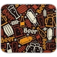 thumbnail image 3 of GZHJMY Beer Festival Beers Bottles Pattern 16 x 18 Inches Absorbent Dish Drying Mat Microfiber Kitchen Countertop Table Protector Decor Counter Rack Sink Drainer Pad, 3 of 6