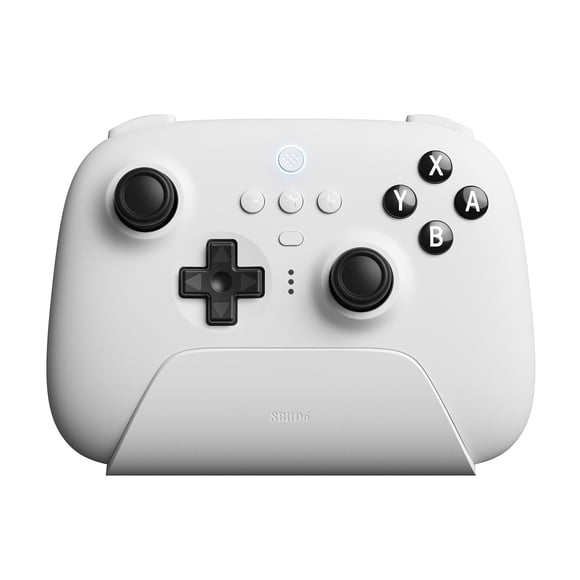 8BitDo Ultimate Bluetooth Controller with Charging Dock, Wireless Pro Controller with Hall Effect Sensing Joystick, Compatible with Switch, Windows a