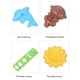 thumbnail image 4 of Lindo Animal De Dibujos Animados Sushi Maker Arroz Molde Diy Niños Almuerzo Bento Molde Herramienta Accesorios De Cocina 4 Piezas 3D Speravity HA020698-00, 4 of 5