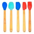 thumbnail image 1 of Set de Mini Utensilios Mainstays de Bambú Multicolor 5 Piezas, 1 of 3