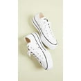 thumbnail image 5 of Converse Women's Chuck Taylor All Star Lift Clean Sneaker, White/Black/White, 9.5, 5 of 5