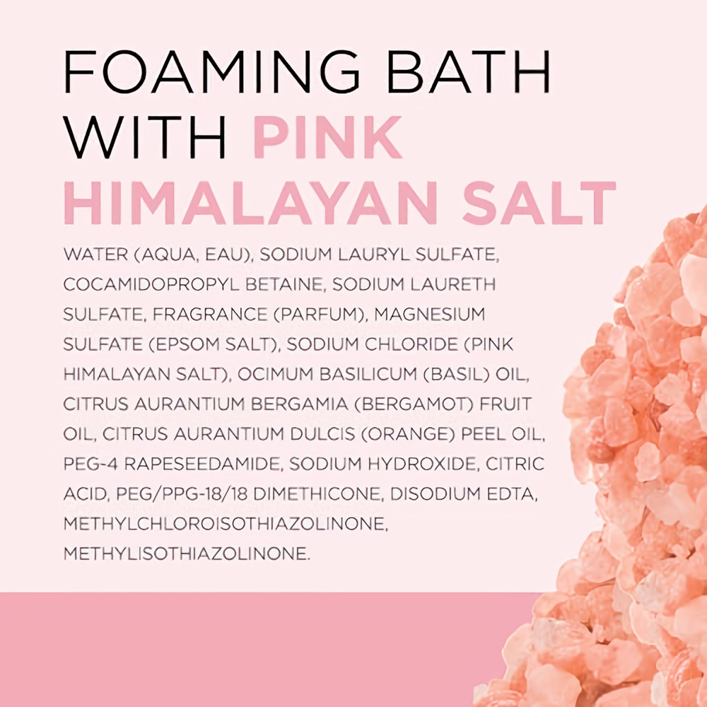 Dr Teal's Pink Himalayan Orange Foaming Bubble Bath 34 fl oz (Pack of 2)