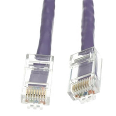 10 foot Cat6 Purple Ethernet Patch Cable  Bootless  24AWG Network Cable with RJ45 Gold Plated Connector  4 pair Stranded Bare Copper  Unshielded Twisted Pair (UTP) Internet Patch Cable  CableWholesale price history on PriceWatchPro