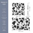 thumbnail image 2 of Yayeee Toggle Light Switch Wall Plate 2-Gang 4.56"x4.48" Decorative Outlet Cover, Cow Spots, 2 of 7