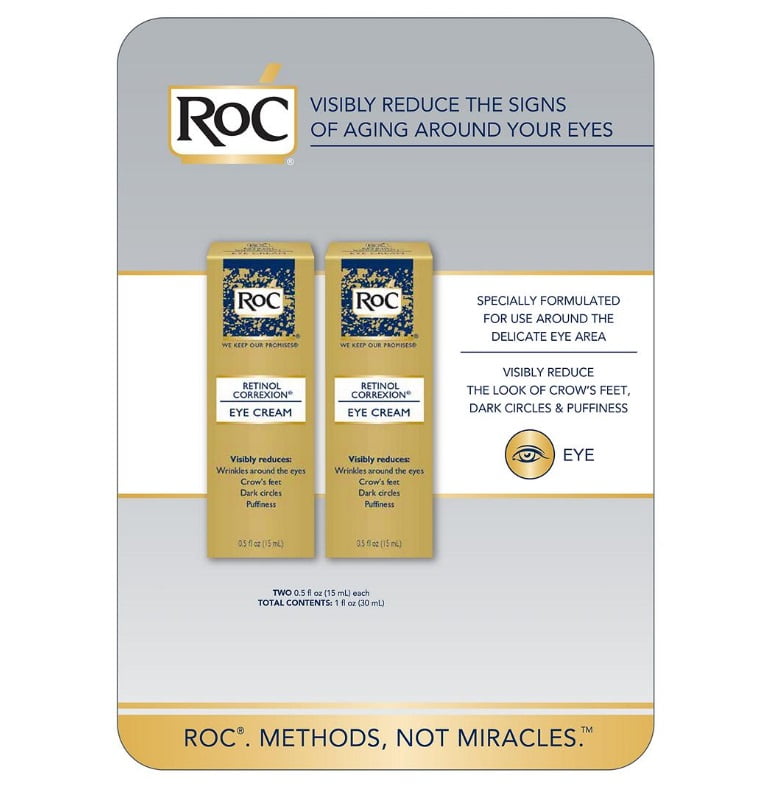 roc retinol eye cream walmart