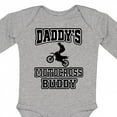 thumbnail image 4 of Inktastic Daddys Motocross Buddy Boys or Girls Long Sleeve Baby Bodysuit, 4 of 5