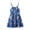 Dark Blue, variant on Sleeveless Summer Dresses Girls Spaghetti Strap Floral Vacation Tiered Dresses Casual Going Out Beach Outfits Green, 10 Years