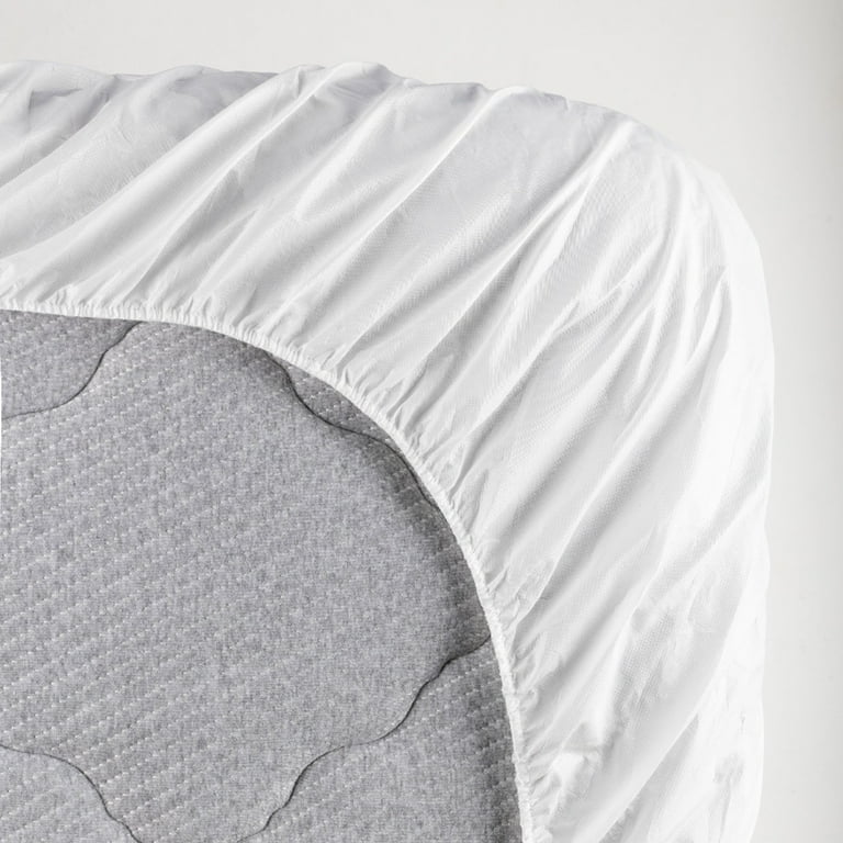 Mainstays Waterproof Twin Mattress Protector, Fitted