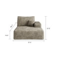 thumbnail image 4 of Left Sleeper Sofa, Camel, 4 of 5