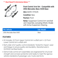 thumbnail image 2 of Front Control Arm Set - Compatible with 2006 Mercedes-Benz S430 Base, 2 of 2
