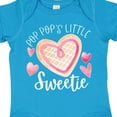 thumbnail image 4 of Inktastic Pop Pop's Little Sweetie with Pink Heart Cookie Boys or Girls Baby Bodysuit, 4 of 5