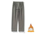 thumbnail image 4 of FDGIU Men's Winter Warm Fleece Lined Joggers - Sweatpants with Pockets, Sports Running Hiking Active Pants, 4 of 7