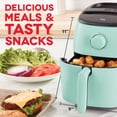 thumbnail image 3 of Dash Tasti-Crisp Express Air Fryer 2.6 Qt Compact Nonstick Aqua, 3 of 7