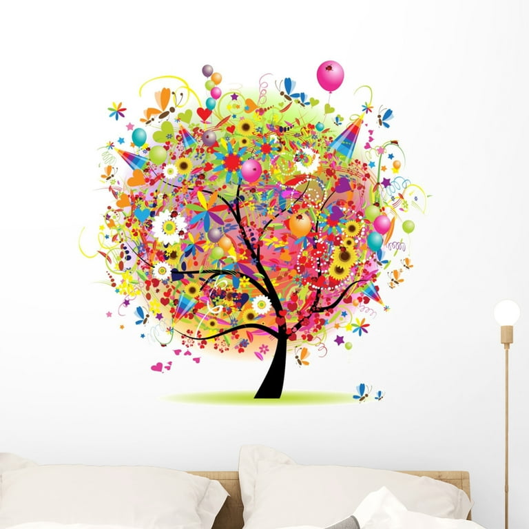 Tree wall 2024 stickers online