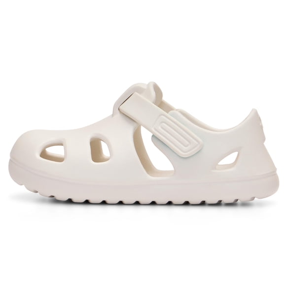 Sandalia Ten Little Splash Resistente al Agua Suave Blanca Talla 8